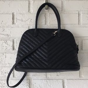 Quilted express purse